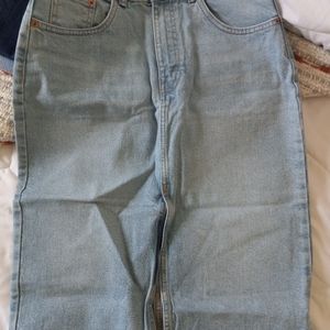Zara denim skirt